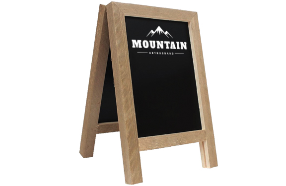 Vintage Krijtstoepbord Mini