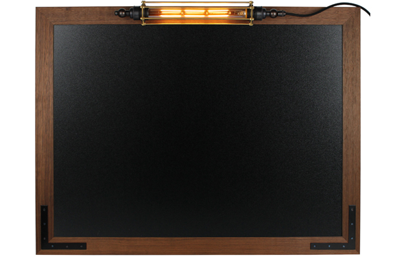 Noir Krijtbord met verlichting